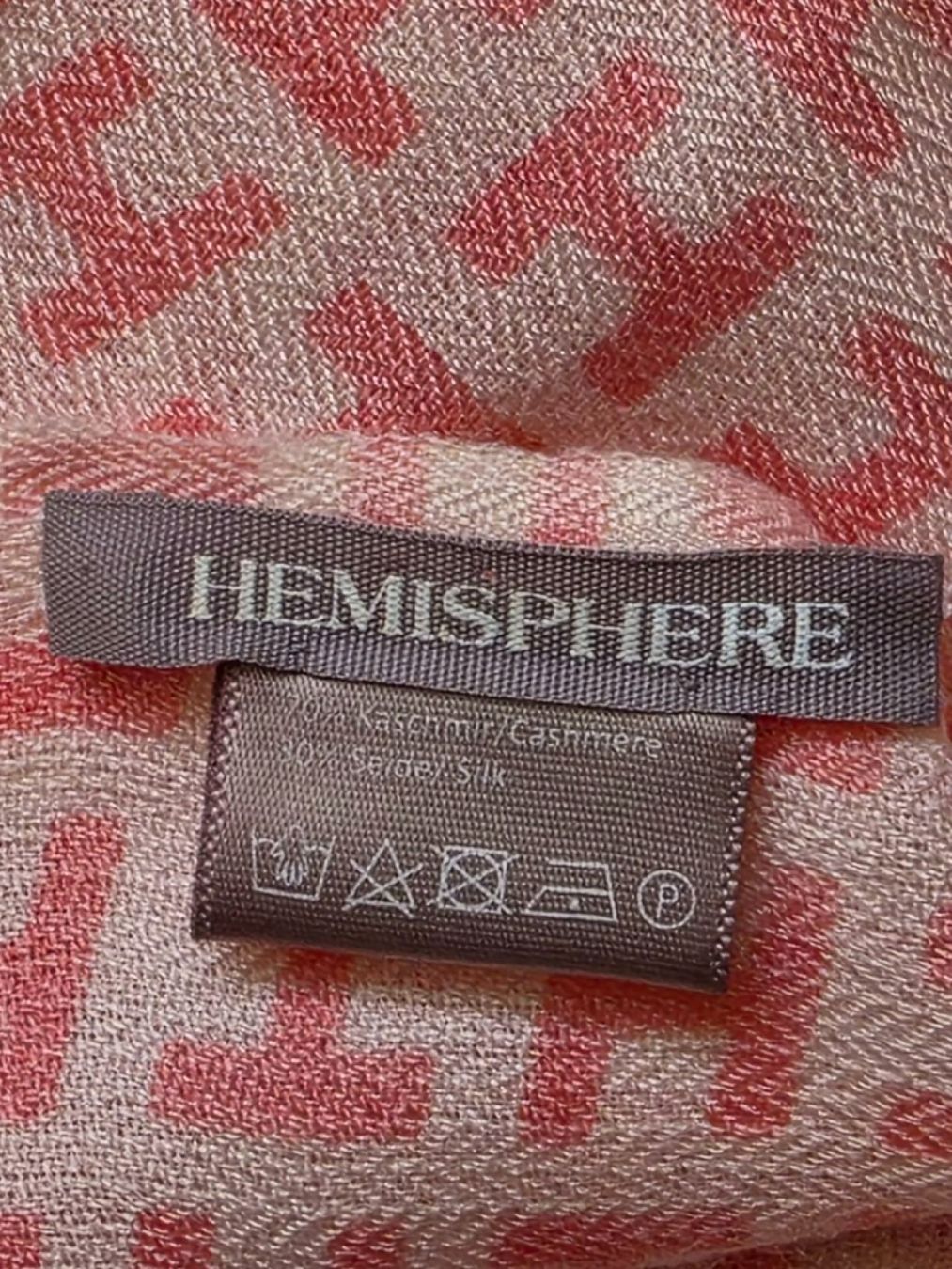 Hemisphere Foulards, Tücher & Schals: HEMISPHERE SCHAL CORAL/LACHS – Gebraucht aus Adlikon von jahr01 4