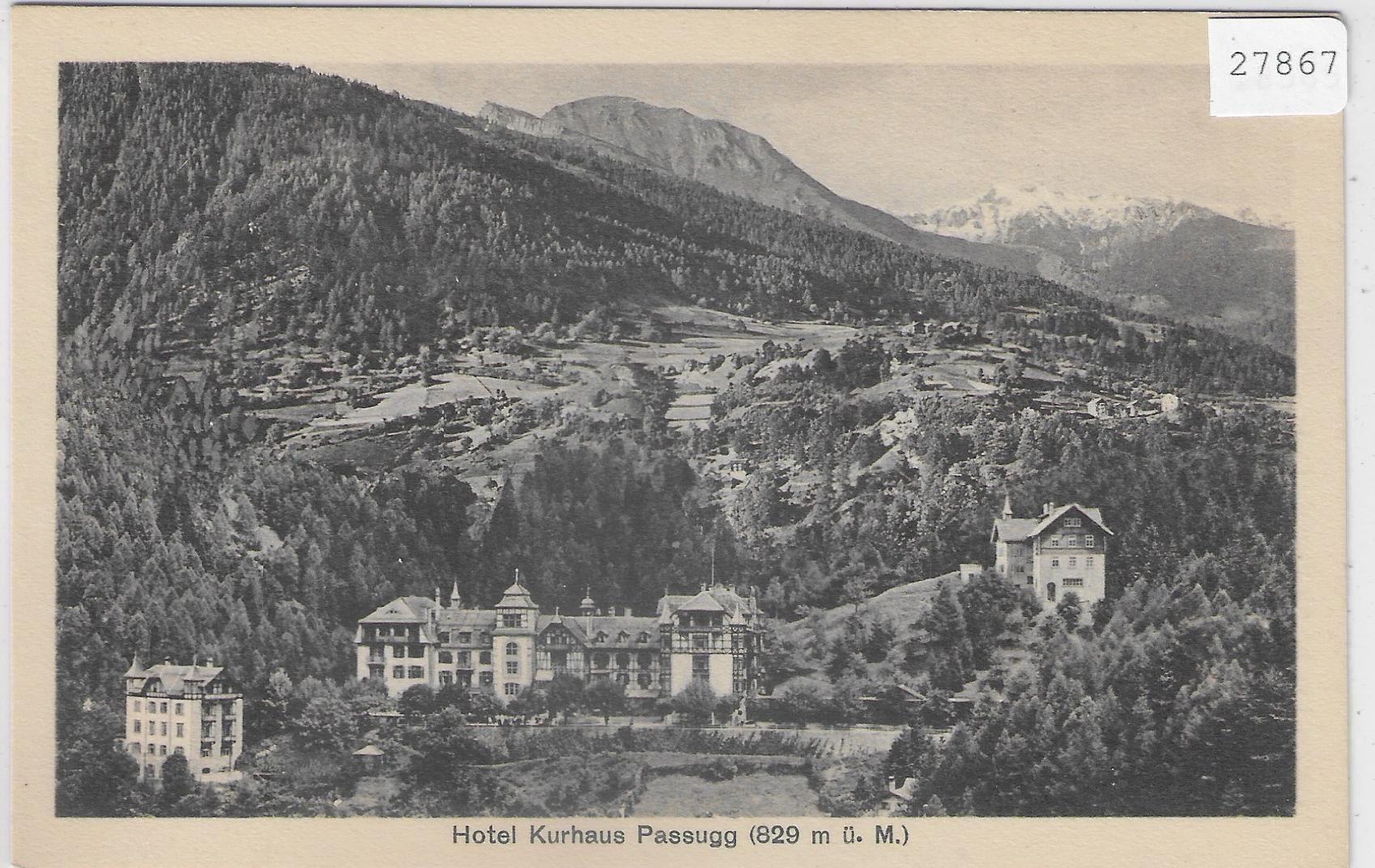 Ansichtskarten: Hotel Kurhaus Passugg – Gebraucht aus Ettingen von Kartenplanet