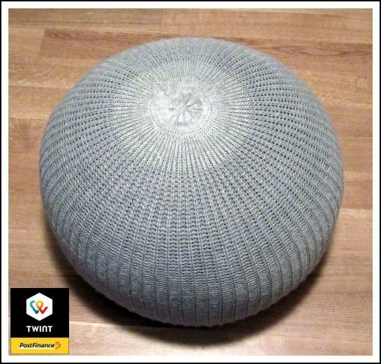 Bodenkissen SANDARED (IKEA) grau, 56 cm Kaufen auf Ricardo