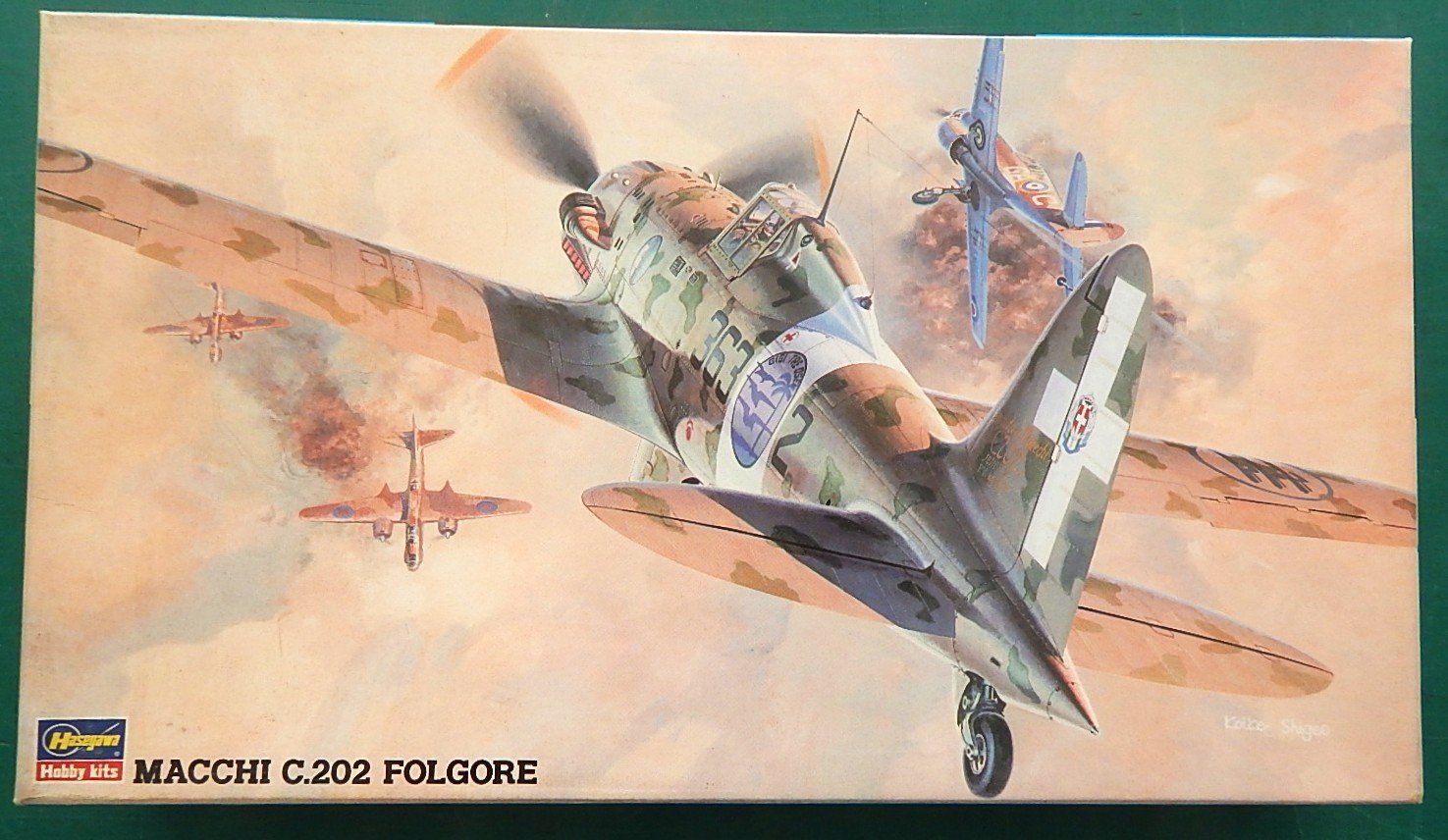 Kit di modellismo & Modellini statici: Macchi C-202 "Folgore" – Nuovo e nell'imballaggio originale da Neuchâtel venduto da PAB2000