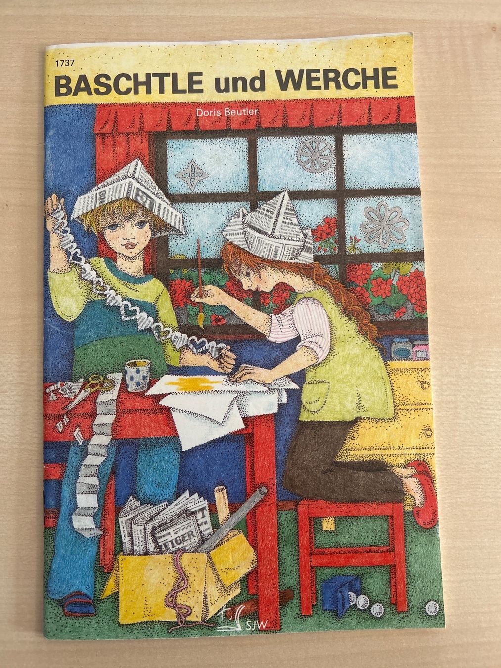Libri: "Baschtle und Werche", Doris Beutler, SJW Heft 1985 – Usato da Aarau venduto da R-O-G-E-R
