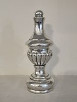 Elegante zeitlos silberne Dekor Artike / Tischdekoration