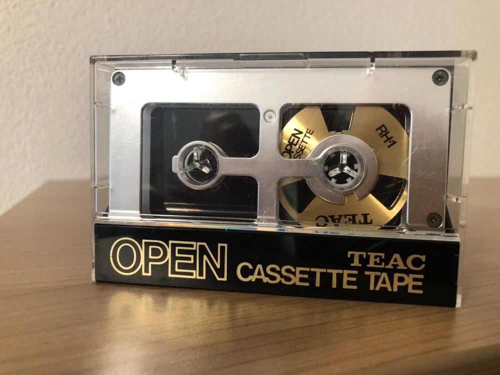 TEAC OPEN CASSETTE RH-1 + 2 Spulen NT-50 Normal TOP Zustand