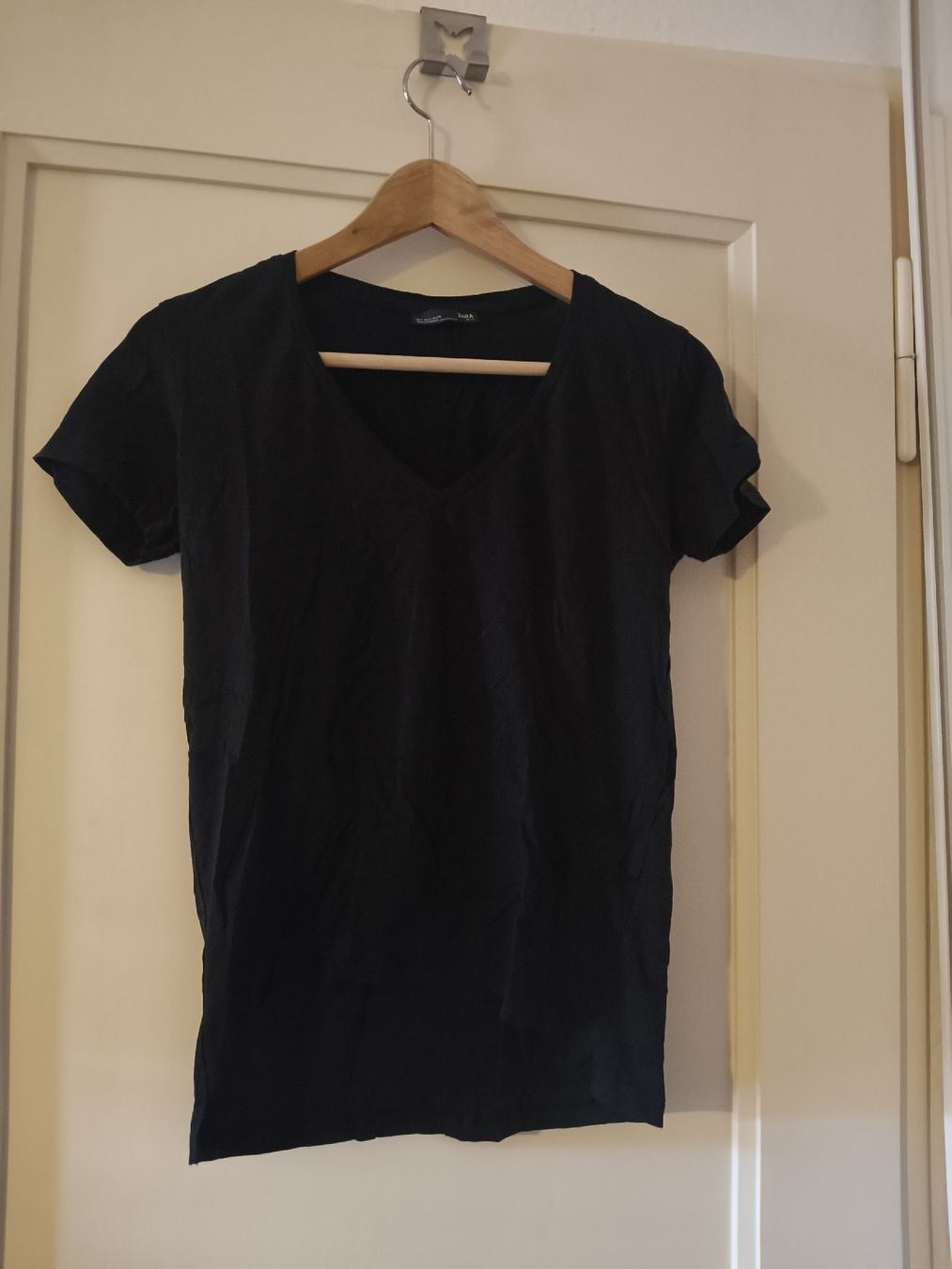 T-shirt: 3xBasic Shirts, schwarz  Mango, Zara, Forever 21! Gr. S – Usato da Zürich venduto da tweetys78 1