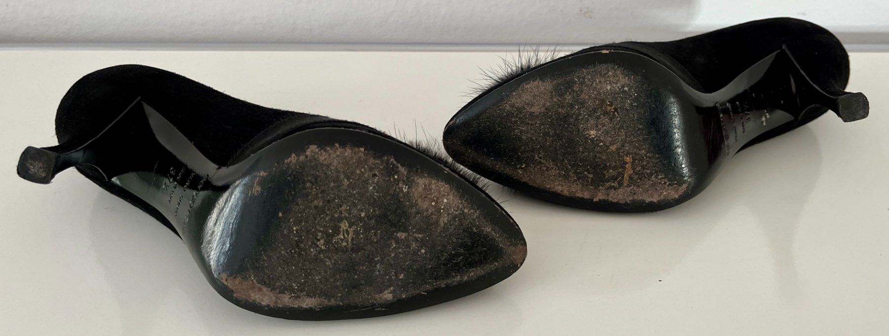Sergio Rossi Scarpe da donna: Sergio Rossi Wildleder Pumps schwarz – Usato da Zürich venduto da nwr 5