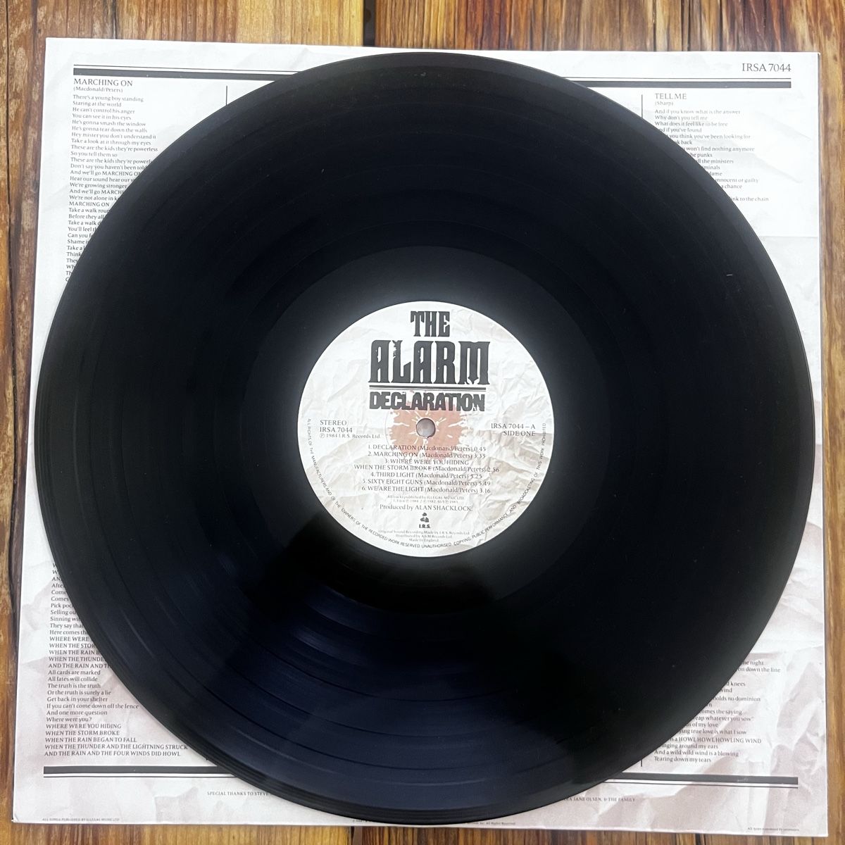 Dischi in vinile: The Alarm Declaration - Vinyl LP – Usato da Umiken venduto da mar_p7n9 4