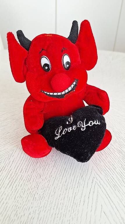 Giocattoli: Plüsch-Teufelchen "I love you" – Nuovo (secondo la descrizione) da Urdorf venduto da Jeani_