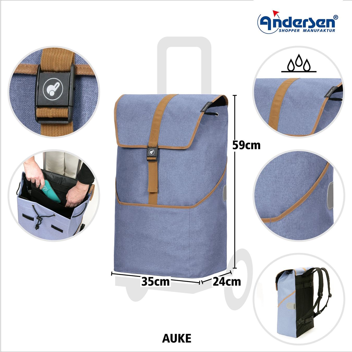Altro per la casa: ANDERSEN Shopper Unus AUKE - Auswahl – Nuovo e nell'imballaggio originale da Kägiswil venduto da nick666 1