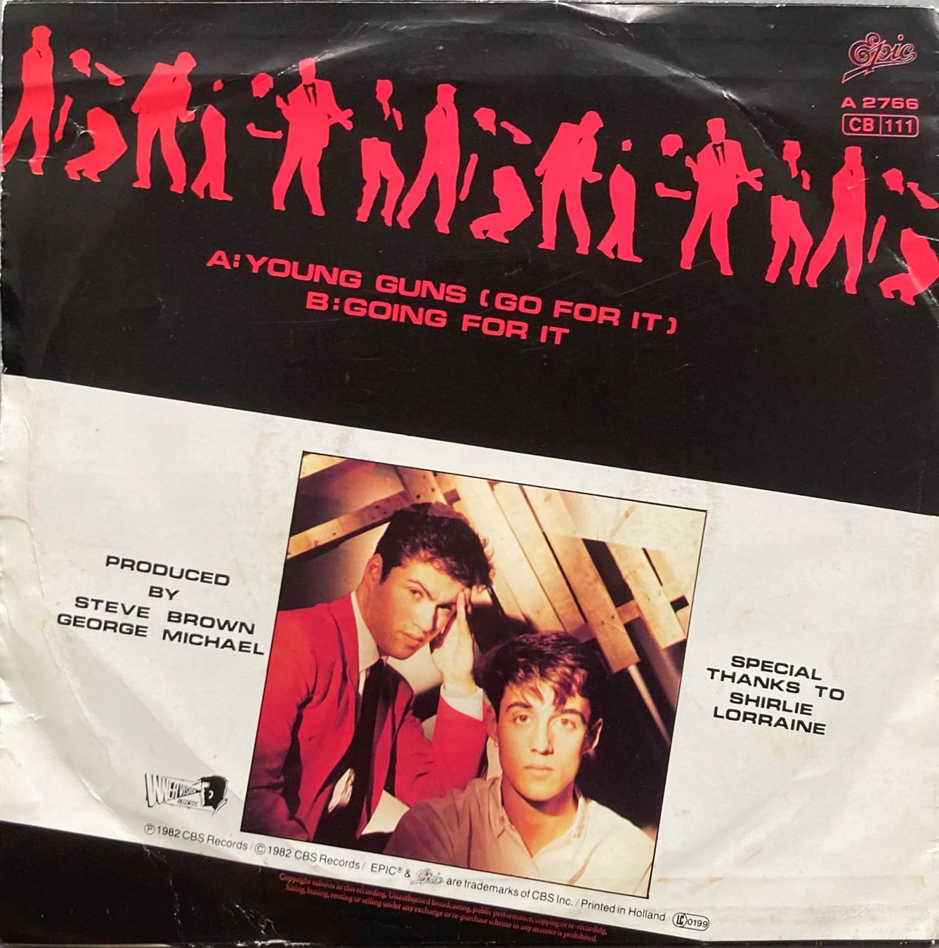 Dischi in vinile: WHAM! YOUNG GUNS (GO FOR IT) – Usato da Poliez-Pittet venduto da Newtown-Records 1