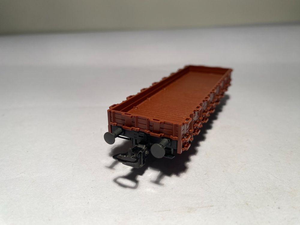LILIPUT Niederbordwagen braun ÖBB, DC Achsen 3