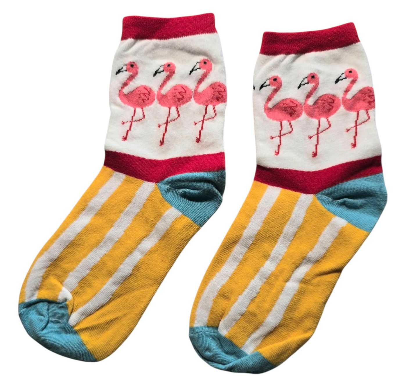 Calze: Socken Flamingos – Nuovo e nell'imballaggio originale da Zürich venduto da amysmith 1