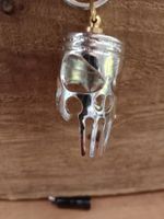 Origineller Schlüsselanhänger Totenkopf, Metall, Neu!