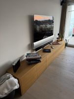 Sideboard Eiche mit 6 Fächern guter Zustand, 300 cm