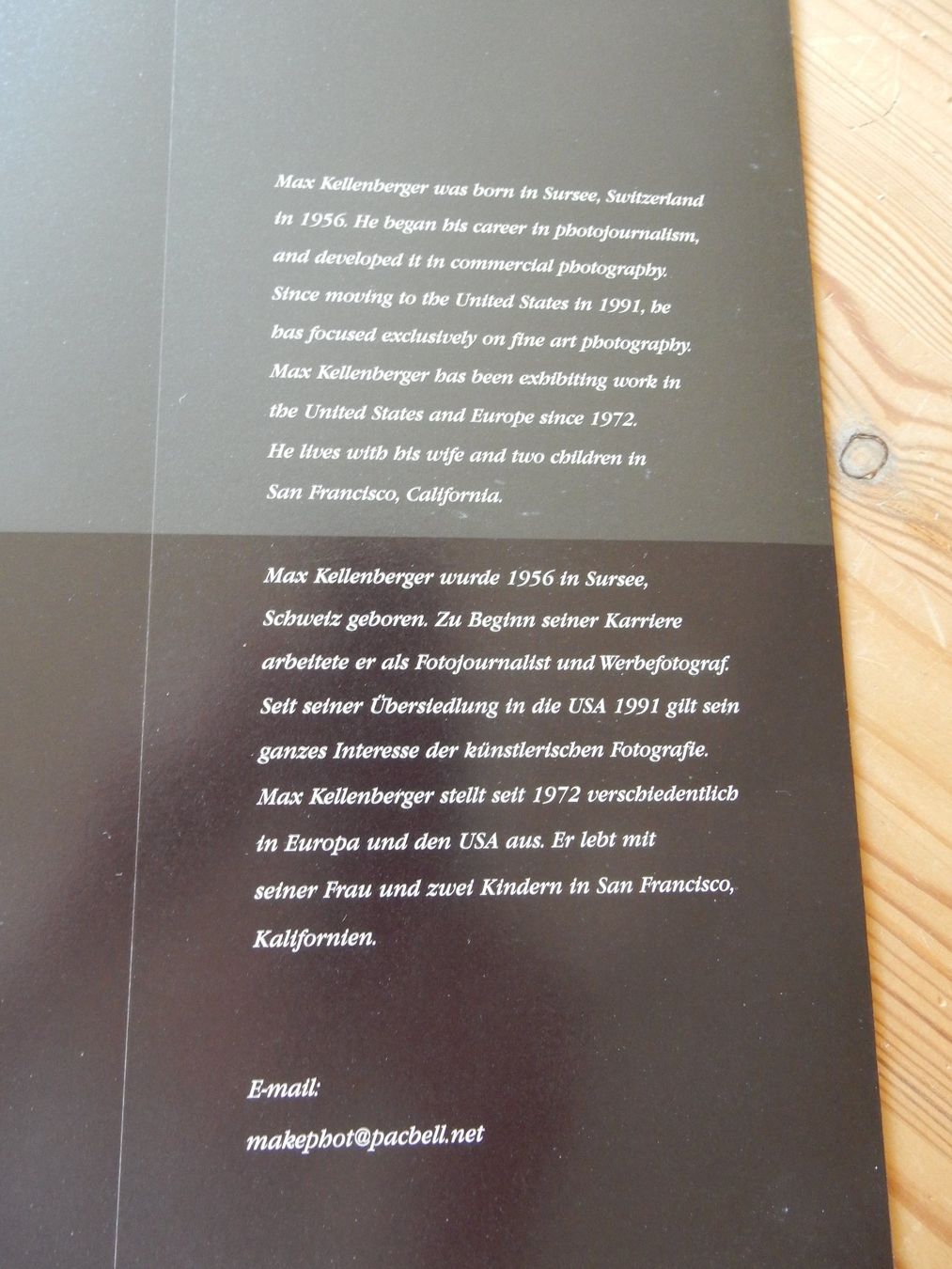 Documenti: Kunst Katalog Max Kellenberger – Nuovo (secondo la descrizione) da Jona venduto da JOberg_25 4
