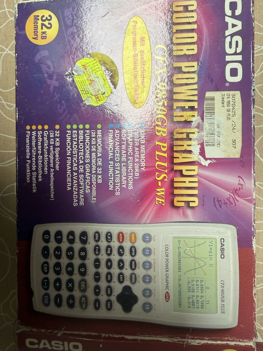 Casio Taschenrechner: CASIO MULTI CALCULATOR – Neu (gemäss Beschreibung) aus Turbenthal von 310707 1