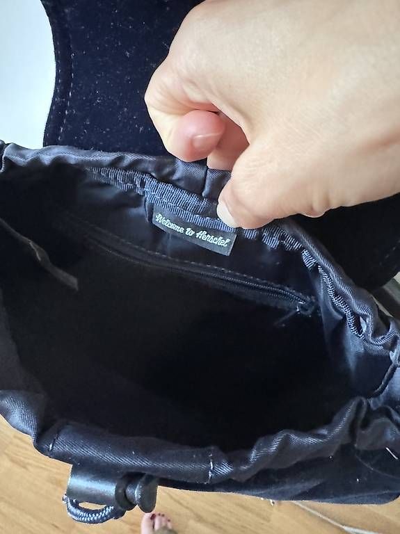 Zaini: Herschel Rucksack dunkelblau / Samt-Look – Usato da Zürich venduto da mar_lwx5 2