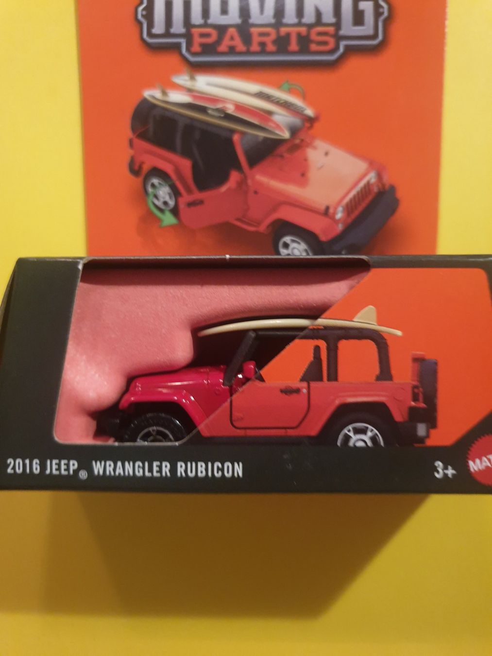 Matchbox Modellini d'auto: Matchbox 2016 JEEP WRANGLER RUBICO – Nuovo e nell'imballaggio originale da Oftringen venduto da Rotor 1