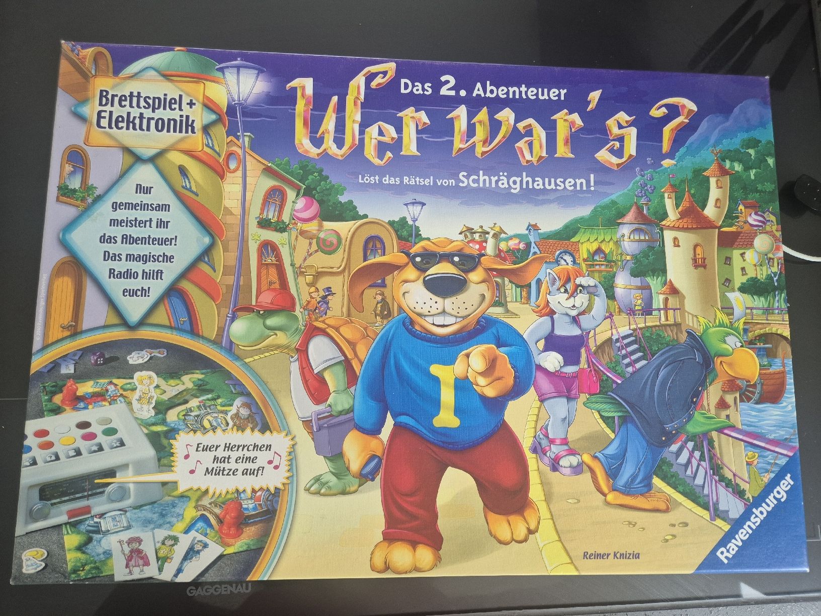 Ravensburger Giochi: Brettspiel Wer war's? Das 2. Abenteuer – Usato da Unterägeri venduto da Idecurtins