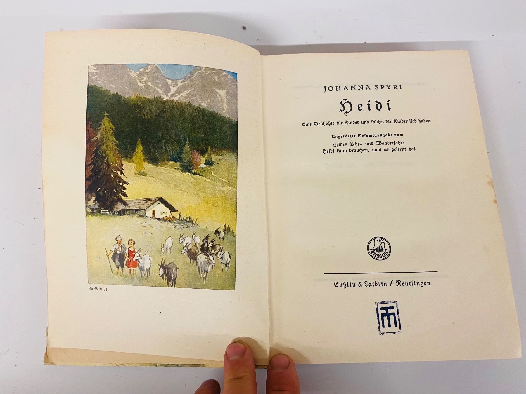 Libri: Buch HEIDI von Johanna Spyri – Usato da Wallisellen venduto da nick_1976blu 2