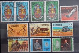 Rhodesien Lot mit schönen Werten I