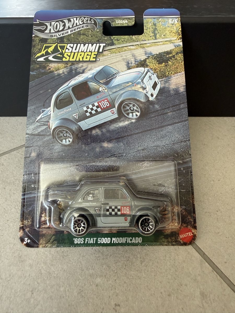 Hot Wheels Modellini d'auto: Hot Wheels - '60s Fiat 500D Modificado – Nuovo e nell'imballaggio originale da Yvorne venduto da AutoCollectionneur
