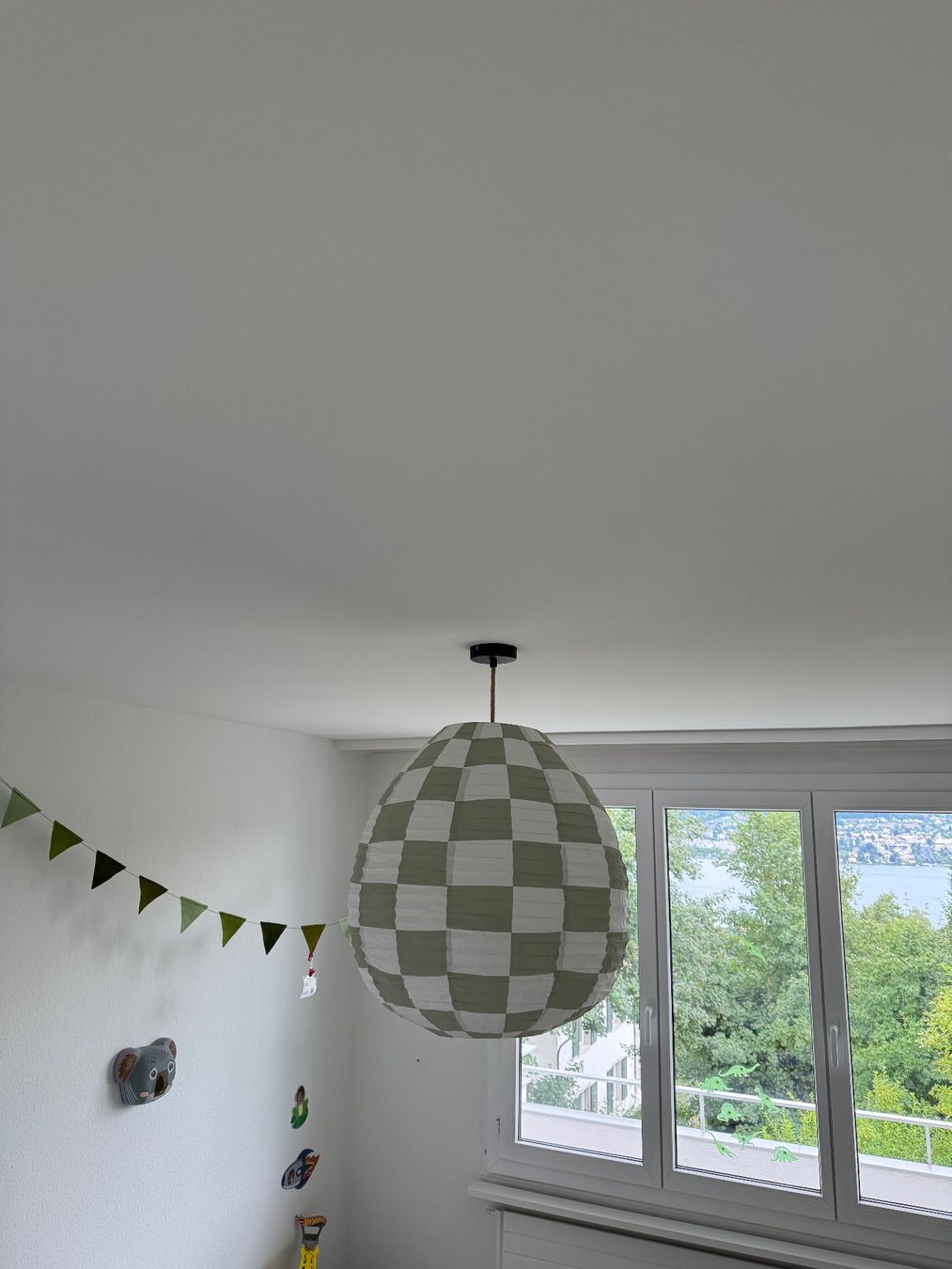 Lampade: 55cm Diameter Checkerboard Globe Ceiling Light – Usato da Küsnacht ZH venduto da jda_6kry 1