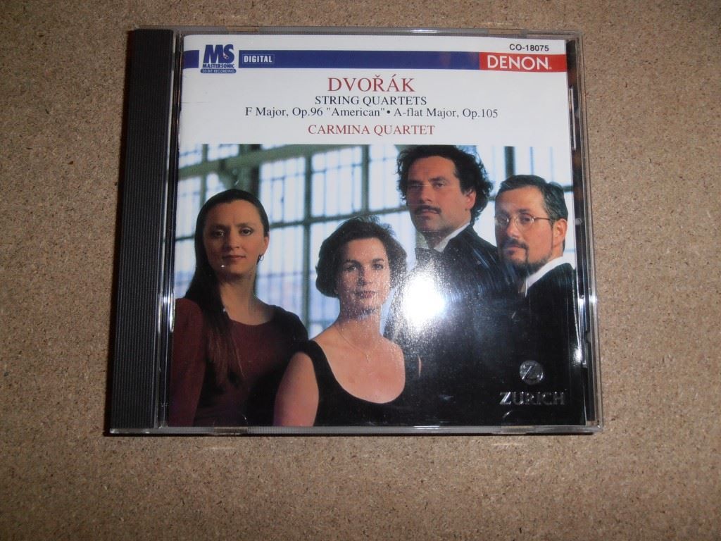 CDs: Carmina Quartet - Dvorak – Gebraucht aus Zürich von etrhorber
