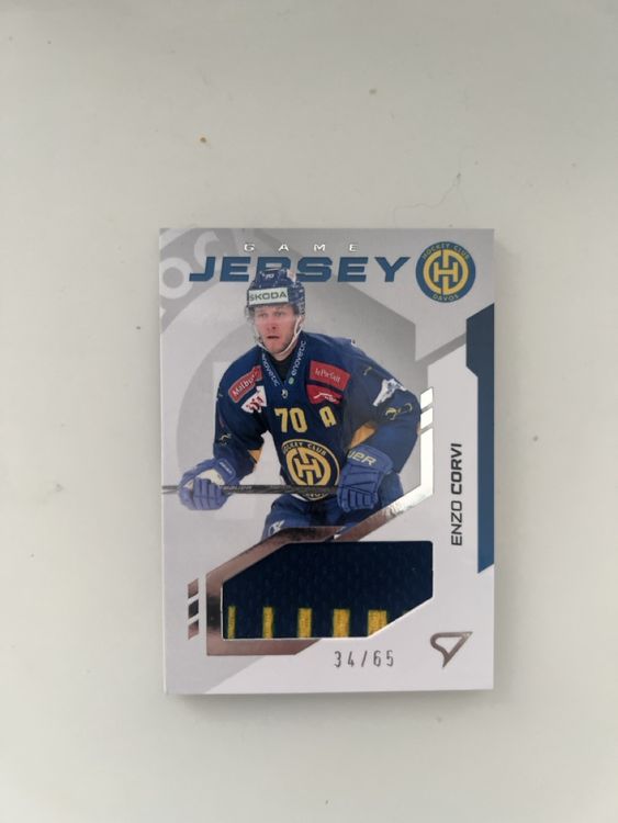 Enzo Corvi Game Jersey /65 HCD HC Davos Sportzoo (Neu (gemäss ...