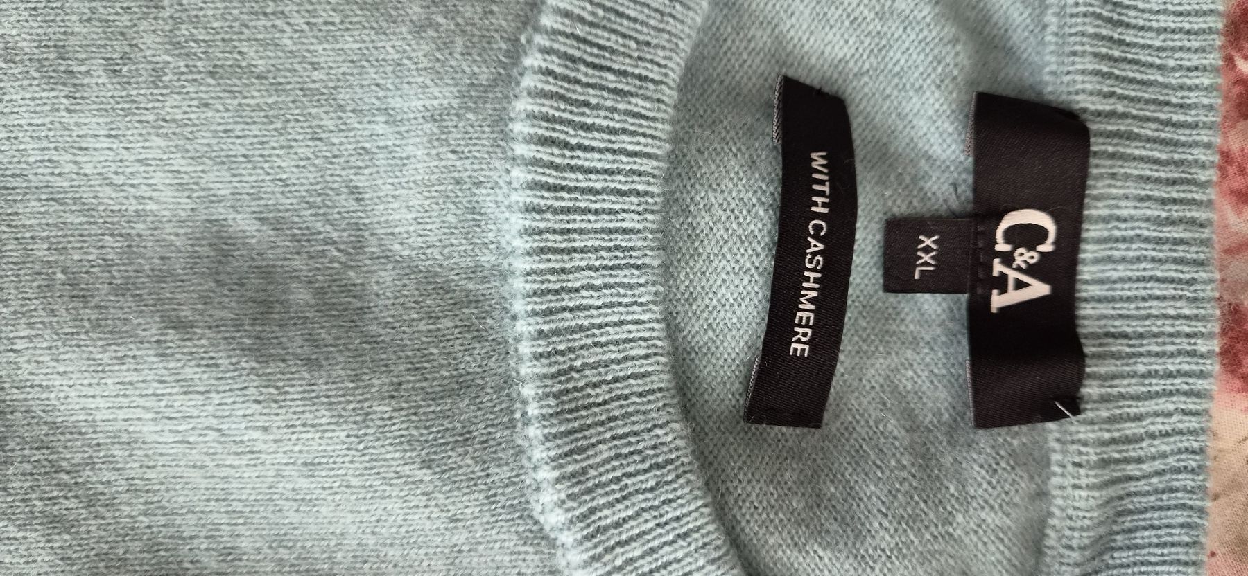 C&A Pulls & Sweat-shirts: C&A Pullover hellblau mit Kaschmir Wolle Grösse XXL – D'occasion à Rapperswil SG par lemiii 3