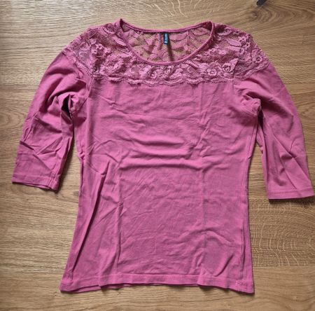 Dreiviertel-Shirt "Chicorée" (Gr. S)