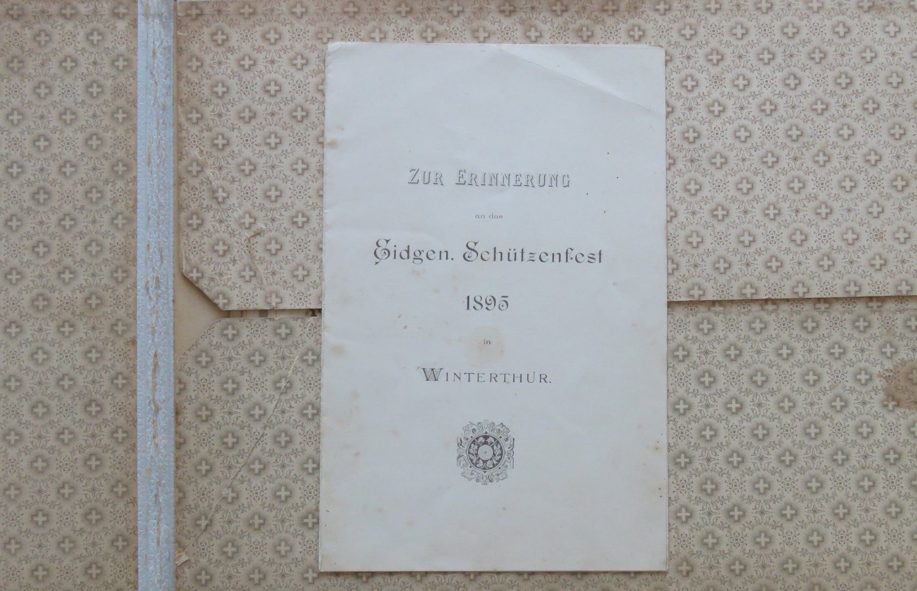 Poster & Bilder: Mappe Eidg. Schützenfest Winterthur 1895, mit 9 Bildern – Gebraucht aus Kreuzlingen von Koi4 1