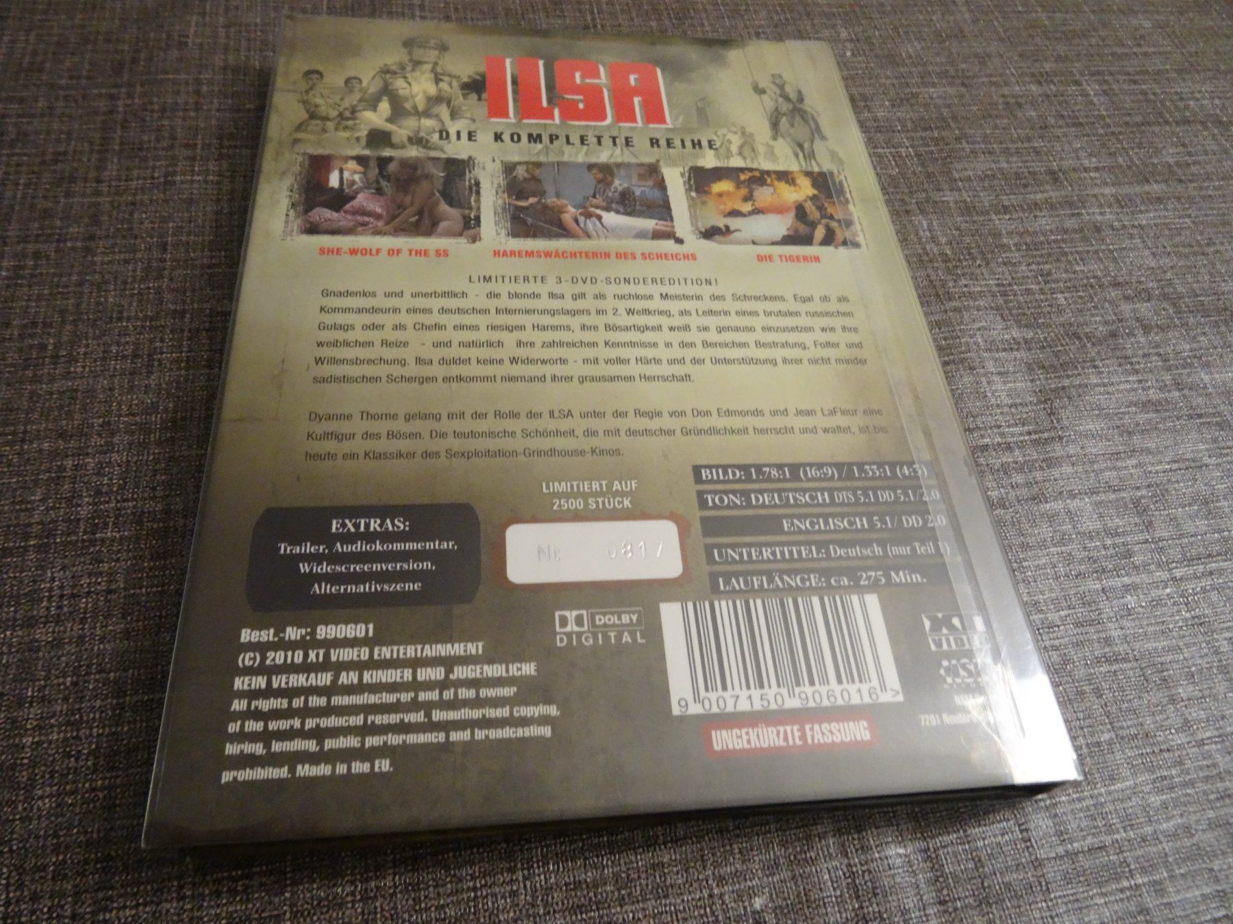 Tous les DVDs: ILSA Die Trilogie Limited Special Edition DVD – D'occasion à Olten par Disc-Verkauf 1