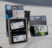 HP 932XL Schwarz & 933 Tintenpatronen, Neu 