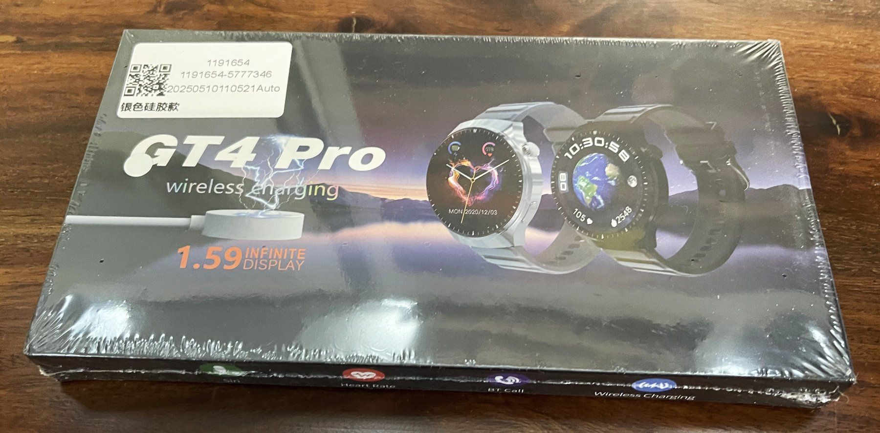 Smart Smartwatch: GT4 PRO , Wireless Charging - 1,59" Display – Nuovo e nell'imballaggio originale da Oftringen venduto da Vucki