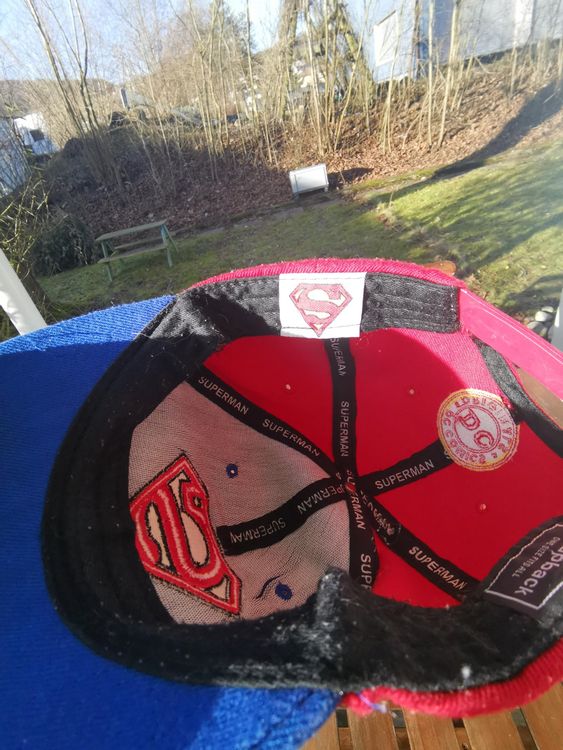 Copricapi, berretti & cappellini: Superman Snapback Cap DC Comics – Usato da Erlinsbach SO venduto da Meytalien 9