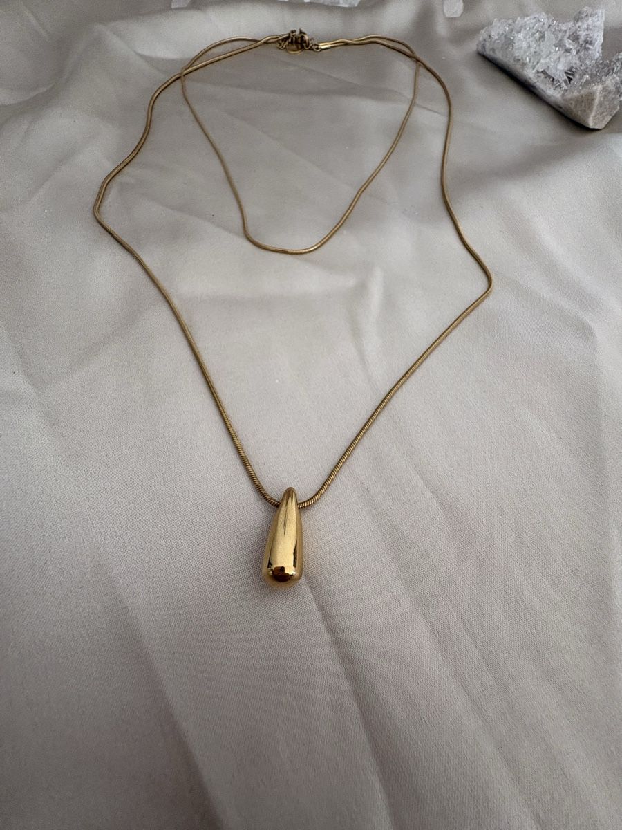 Purelei Catenine: PURELEI Dewdrop Kette goldfarben – Usato da Zürich venduto da CICI-CuratedVintage