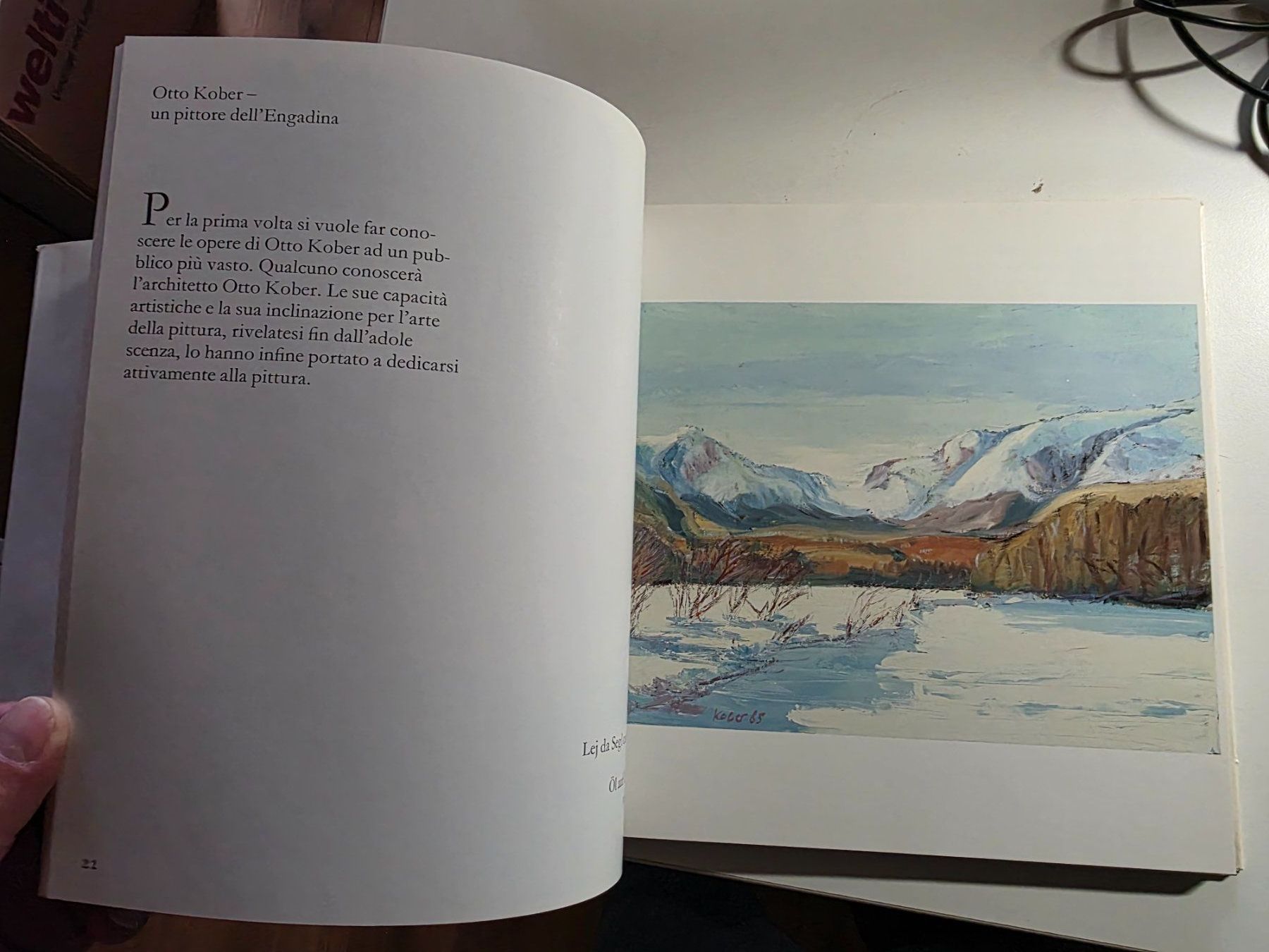 Libri: Otto Kober - ENGADIN - 1985 - signiert – Usato da Walterswil BE venduto da Lonitti 7