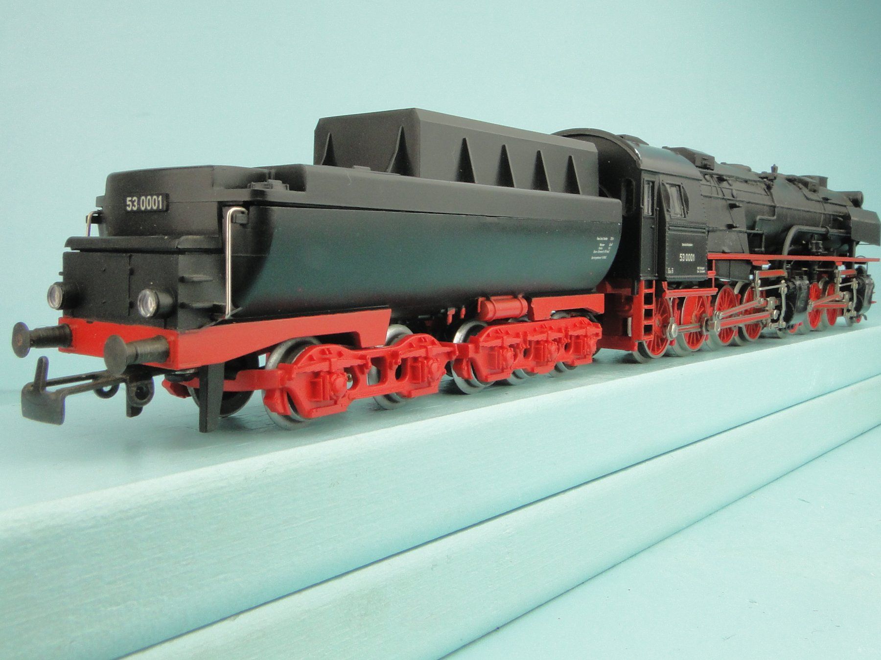 Märklin Modellini di ferrovie: Märklin HAMO 8302 Dampflok BR 53 Mallet, DC – Usato da Bülach venduto da cann11 5