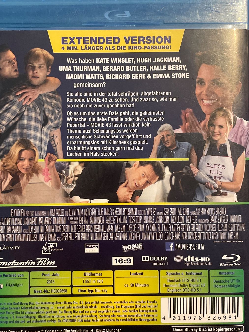 Tutti i DVDs: Movie 43   (2013) – Nuovo (secondo la descrizione) da Waldenburg venduto da Gonzo8 1