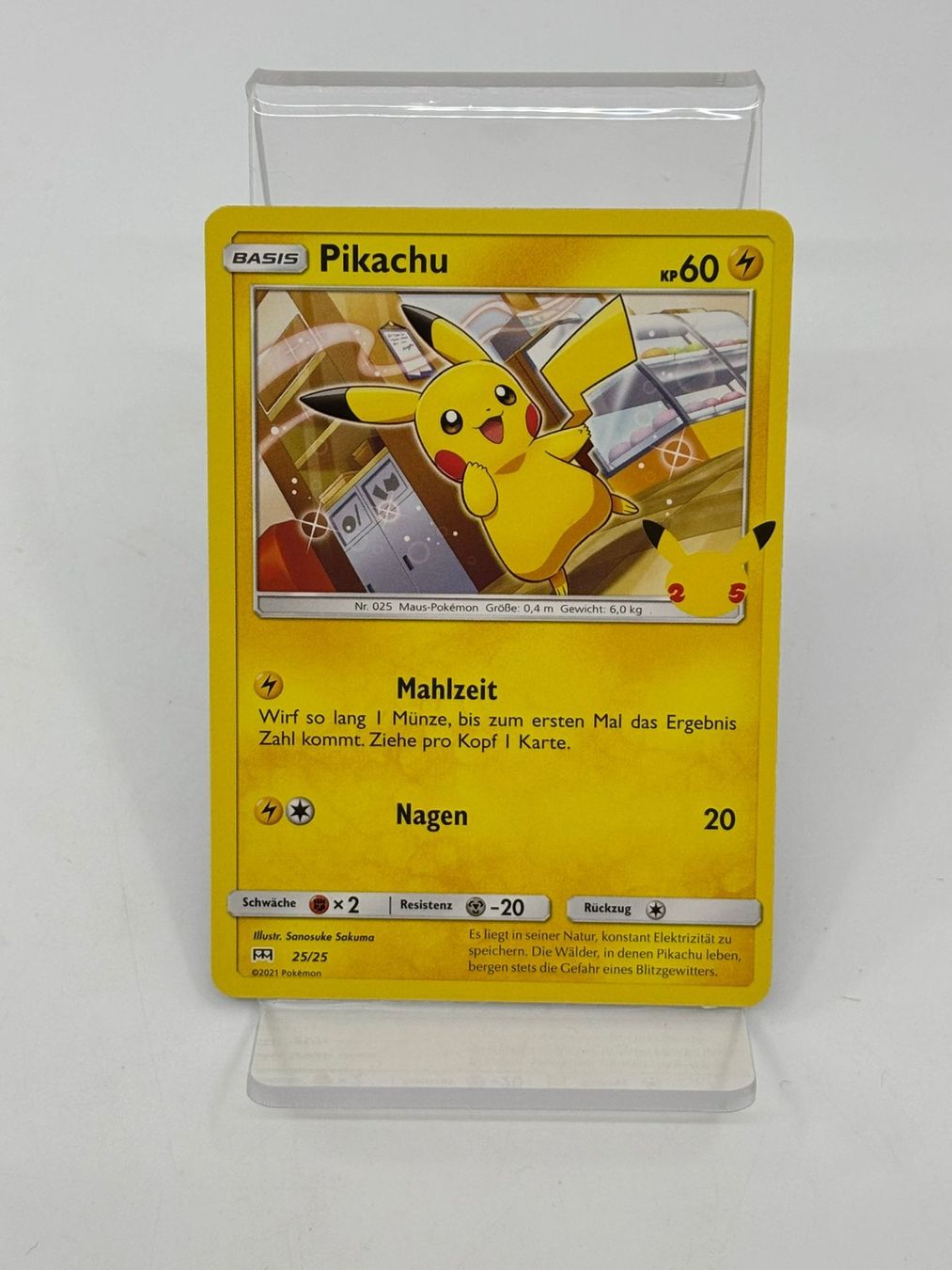 Pokémon Carte collezionabili: Pokemon Pikachu 25/25 – Usato da Herisau venduto da Pokemon2026