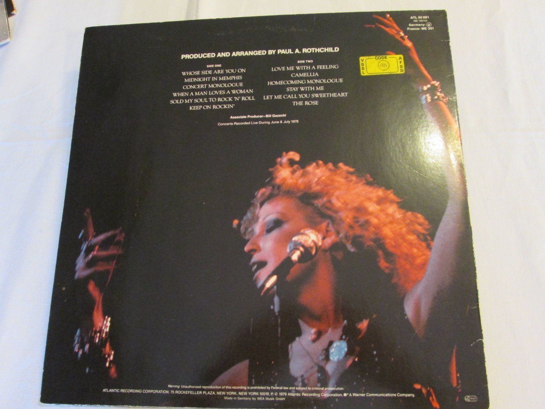 Schallplatten: Vinyle "The Rose" Bette Midler – Gebraucht aus la Chaux-de-Fonds von Lampe 5