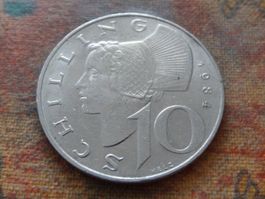AUTRICHE  10  Schilling  1984