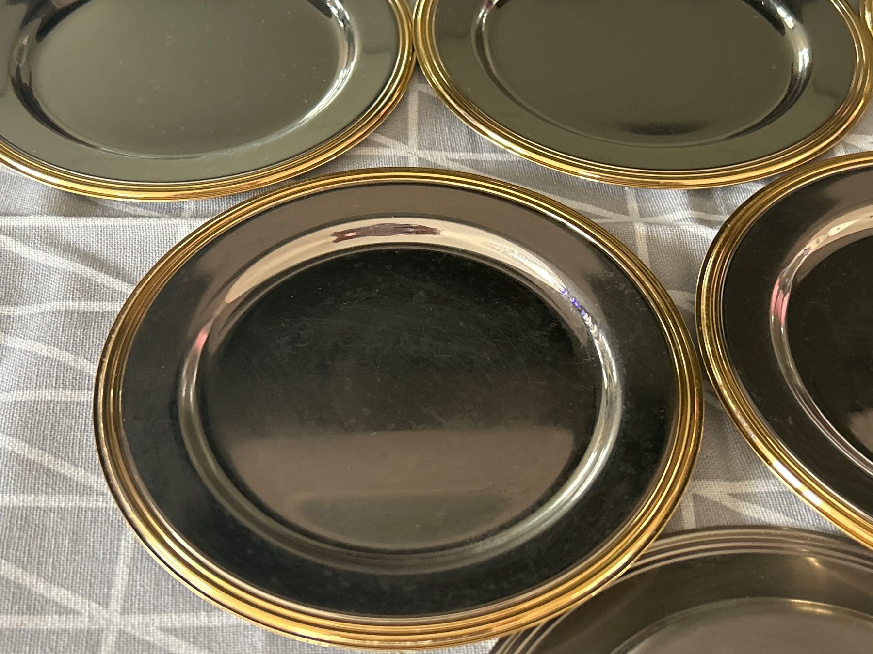 Sottobicchieri: Hogri Design 6 x Unterteller / Untersetzer / Brottteller – Usato da Regensdorf venduto da Spyke55 5