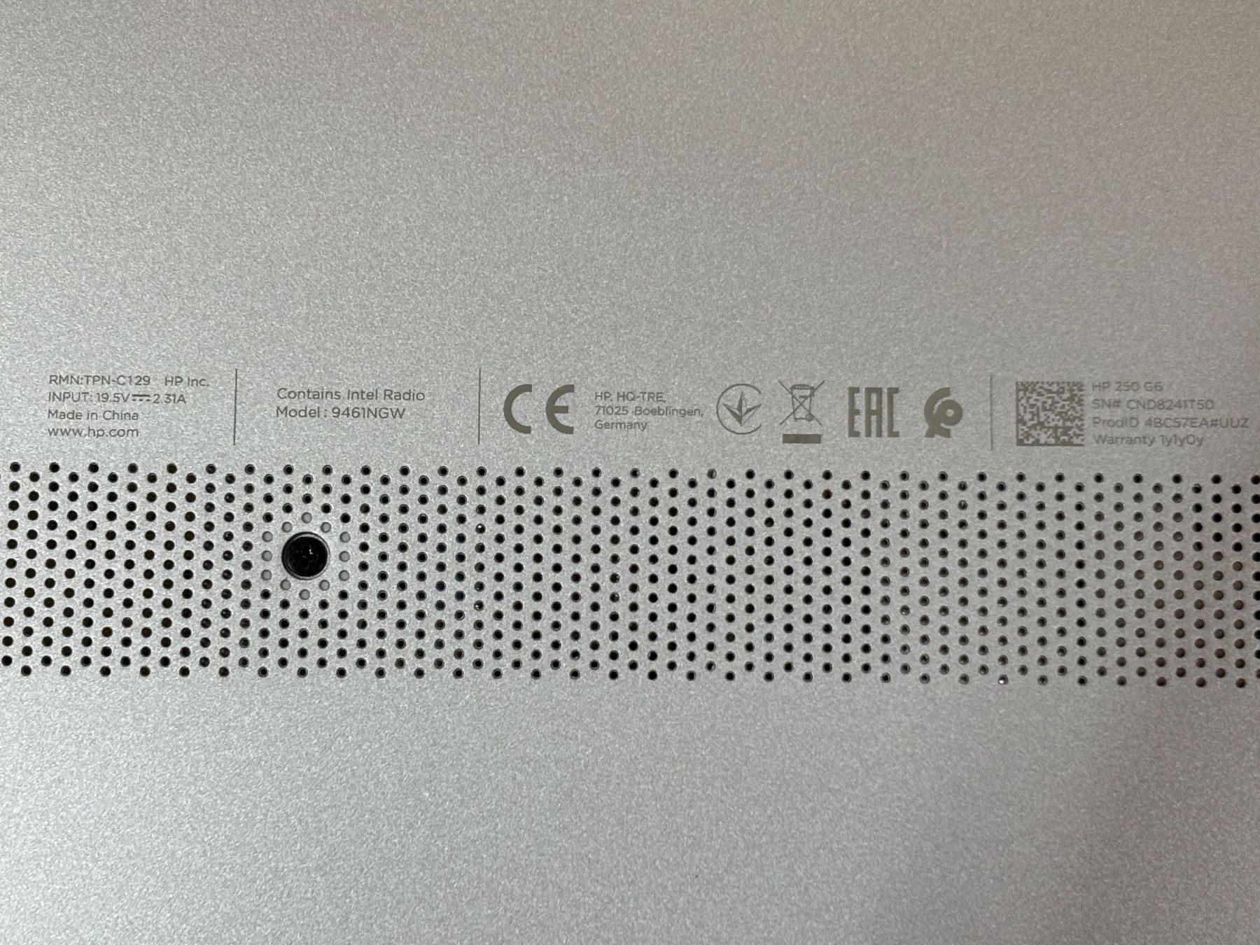 Hewlett Packard Notebooks: Notebook 15.6" HP 250 G6, Intel Core i5, DEFEKT – Defekt aus Lachen SZ von alcom-electronics 6