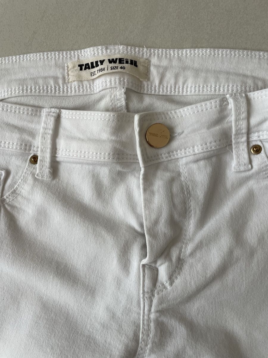 Pantaloni: Weisse Damenhose Gr M – Usato da Rüti ZH venduto da kar_xx9l 1
