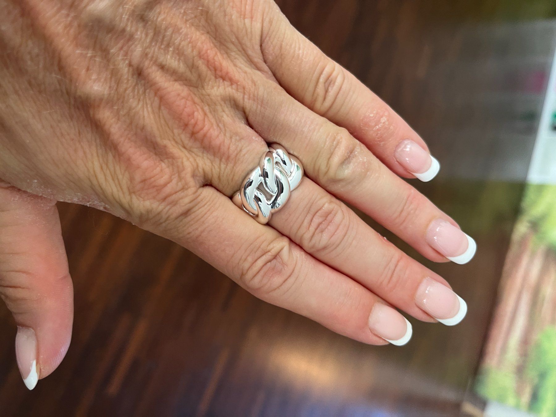 Thomas Sabo Ringe: Thomas Sabo - Ring Geflochten Bold Elegance Silber - Gr. 52 – Gebraucht aus St. Gallen von BikeladyShop 3