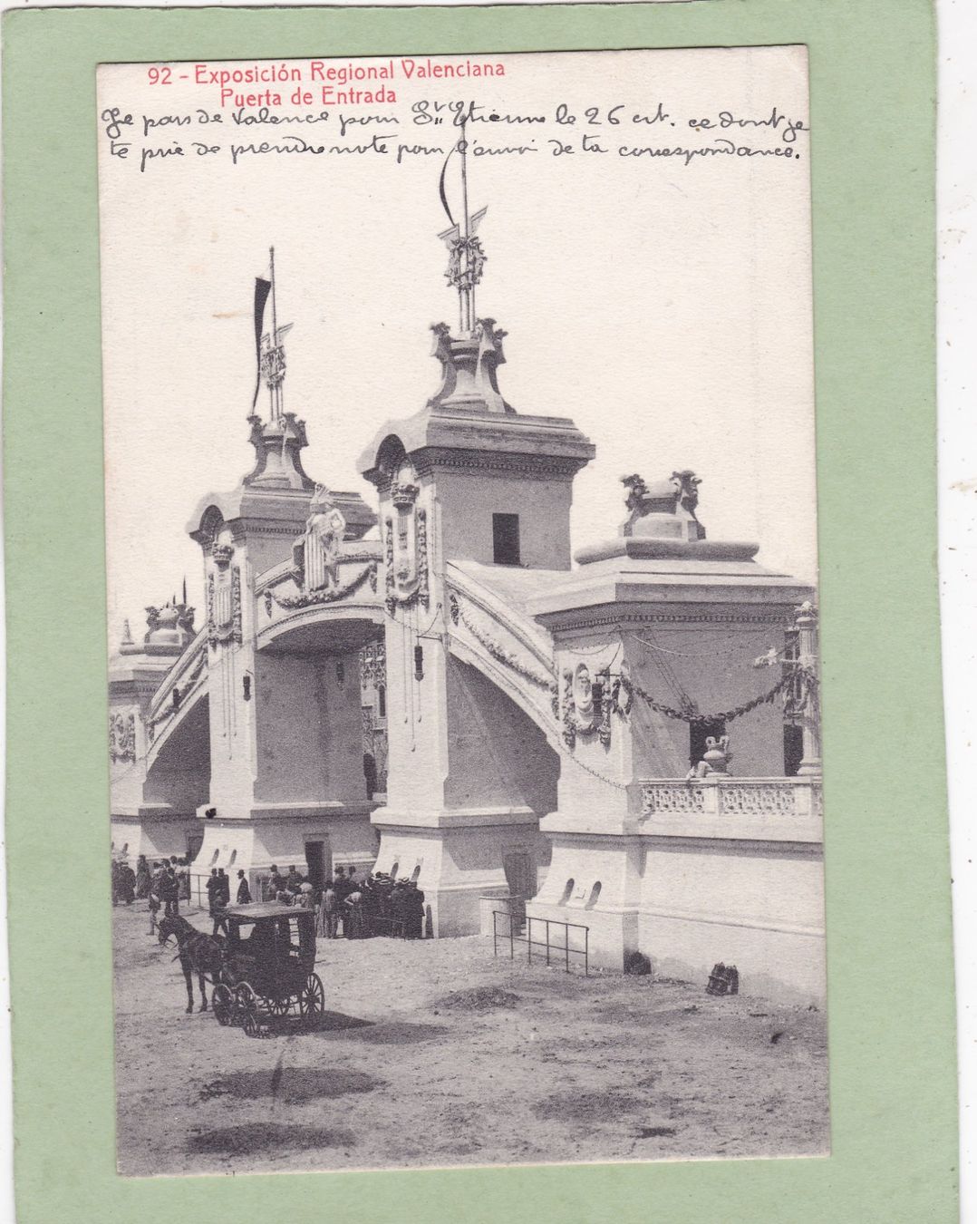 Cartoline postali: Spanien Expsicion Regional Valenciana 1909 – Usato da Herisau venduto da Lisegrat2008