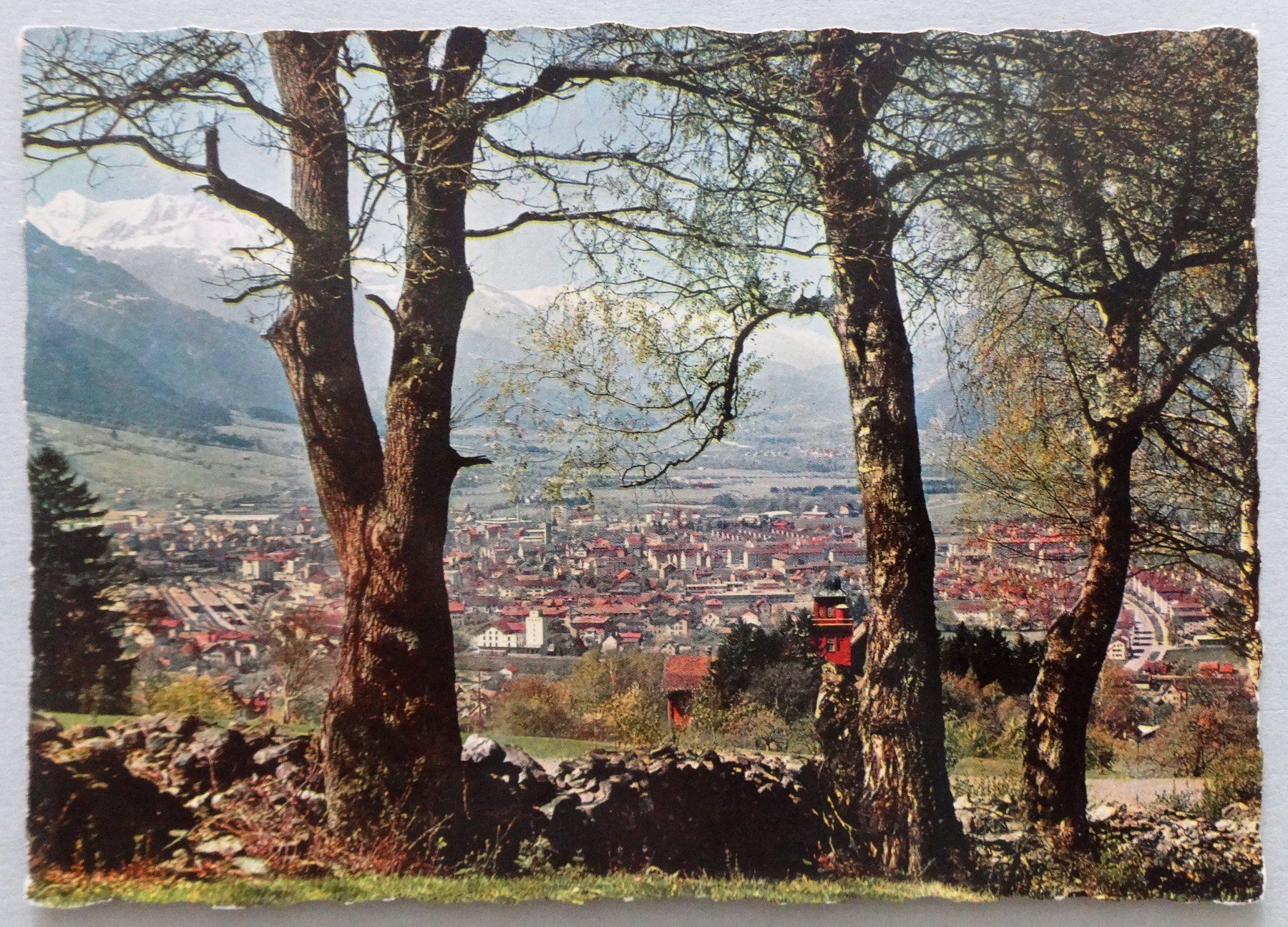 Ansichtskarten: Chur gegen Oberland – Defekt aus Fétigny von Billy2miny