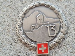 CH Armee / Béret / Emblem / Festungsbrigade 13 / Béretemblem