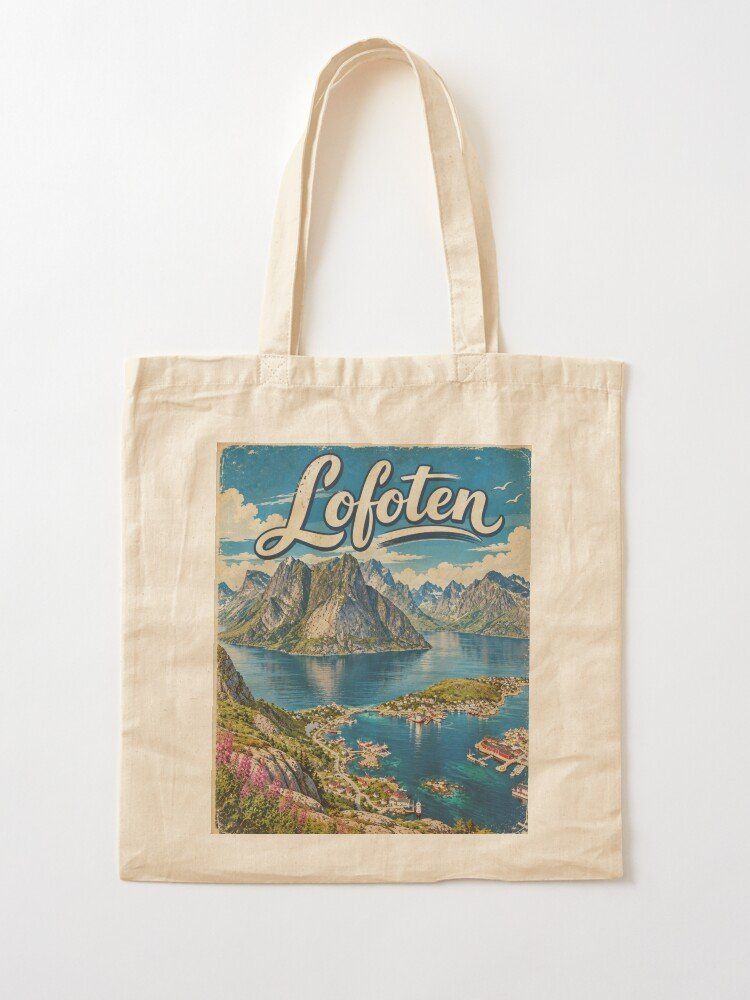 Borse: Stofftasche - Lofoten - inkl. Versand – Nuovo e nell'imballaggio originale da Basel venduto da Kunterbunt12 2